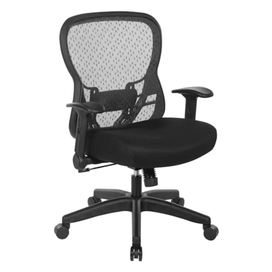 Space Seating 529 Series Deluxe R2 SpaceGrid Mesh Back and Memory Foam Seat, 2-to-1 Synchro Tilt Control, Adjustable Tilt Tensi
Space Seating 529 Series Deluxe R2 SpaceGrid Mesh Back and Memory Foam Seat, 2-to-1 Synchro Tilt Control, Adjustable Tilt Tensi