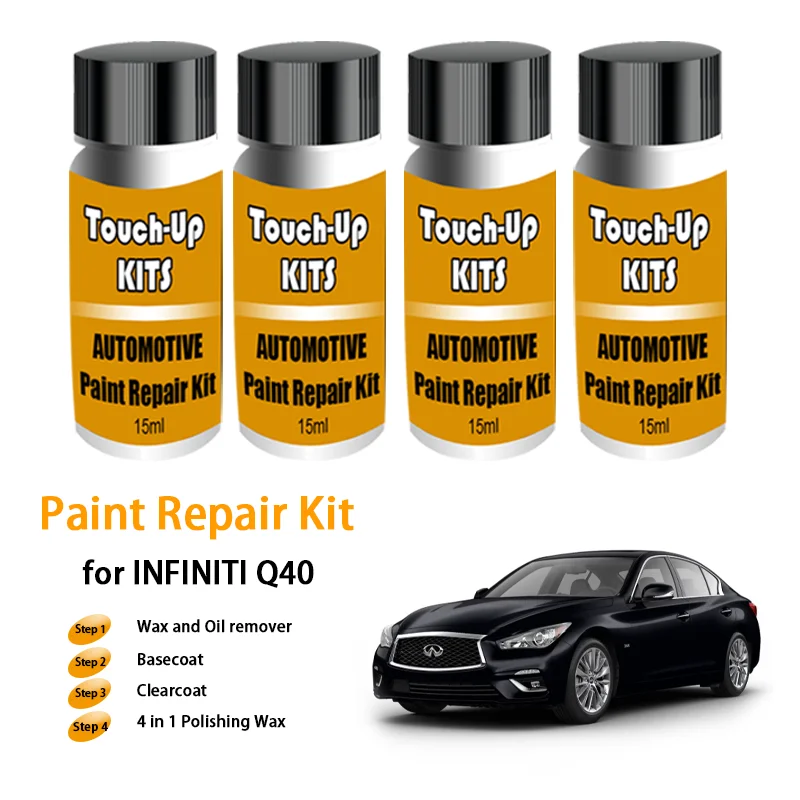 Car Paint Repair Kit for INFINITI Q40 Touch-Up Set Paint Scratch Remover Automotive Paint Care Accessories Black White
Car Paint Repair Kit for INFINITI Q40 Touch-Up Set Paint Scratch Remover Automotive Paint Care Accessories Black White