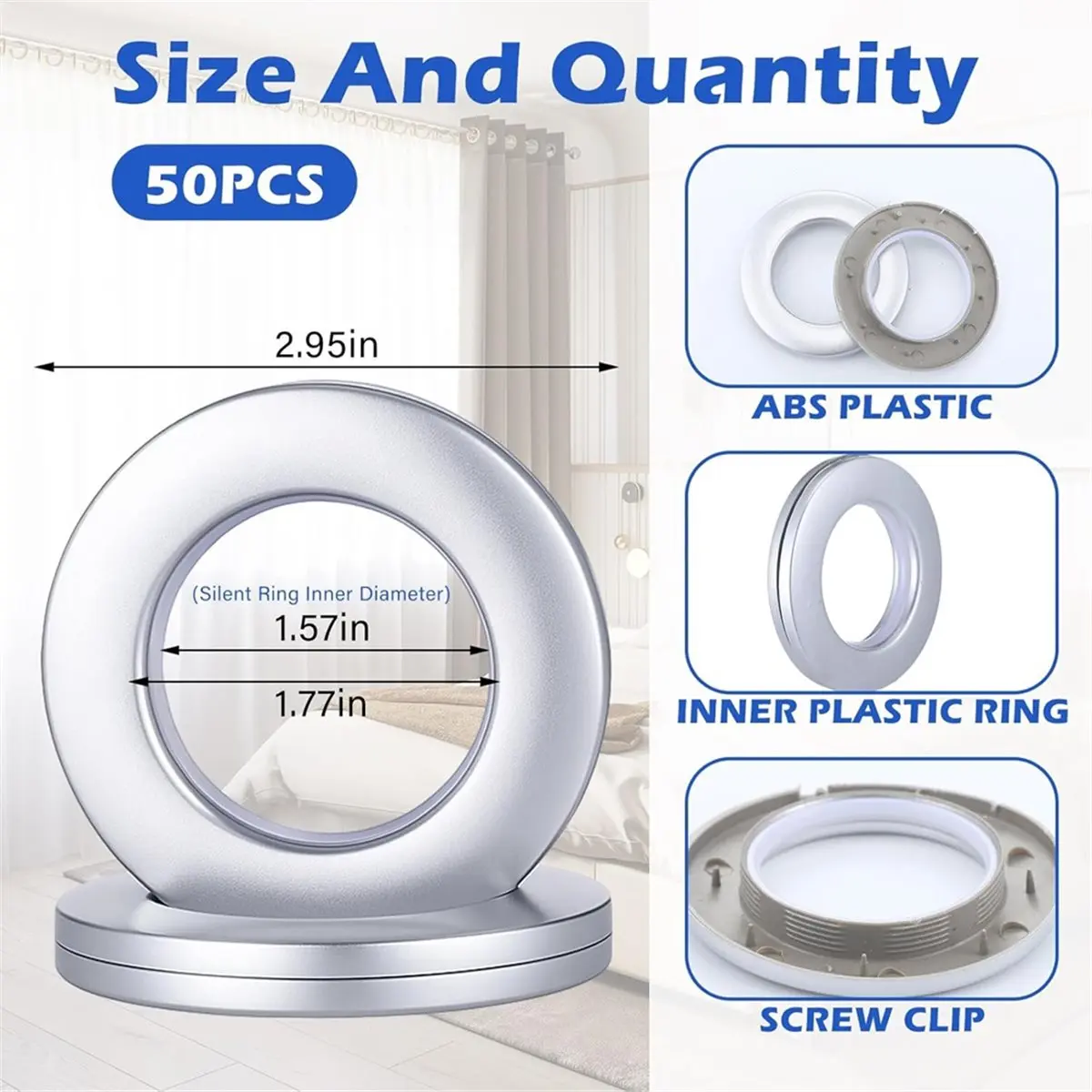 *A14E 1 упаковка поворотного перфоратора для штор и 50 упаковок пластикового римского кольца для штор, можно сделать комплект втулок для оконного душа
*A14E 1 упаковка поворотного перфоратора для штор и 50 упаковок пластикового римского кольца для штор, можно сделать комплект втулок для оконного душа
