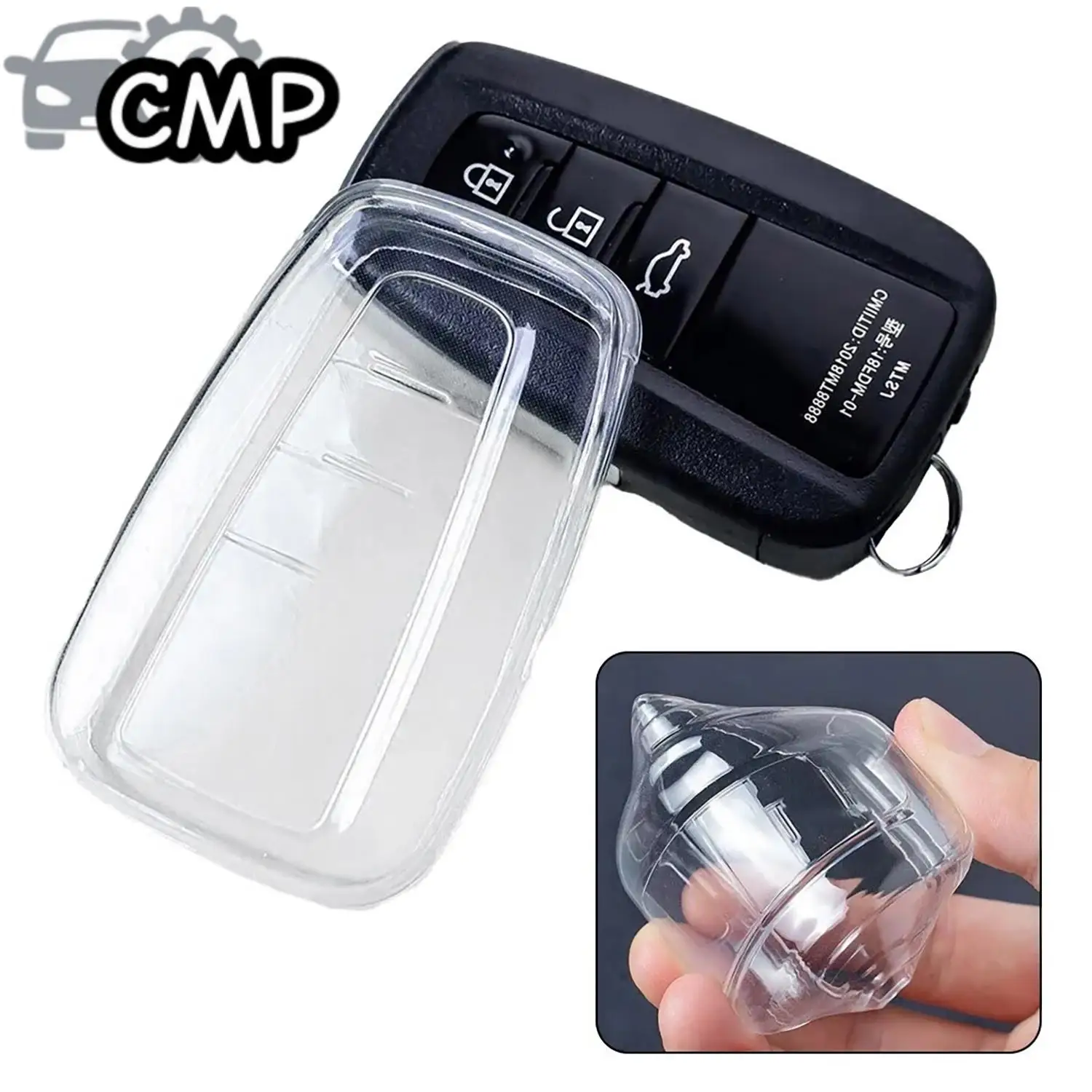 1pc Car Transparent Clear Smart Car Key Fob Cover Case Holder Accessories For Toyota Corolla Cross 2021-2023 Car Key Box Cover
1pc Car Transparent Clear Smart Car Key Fob Cover Case Holder Accessories For Toyota Corolla Cross 2021-2023 Car Key Box Cover
