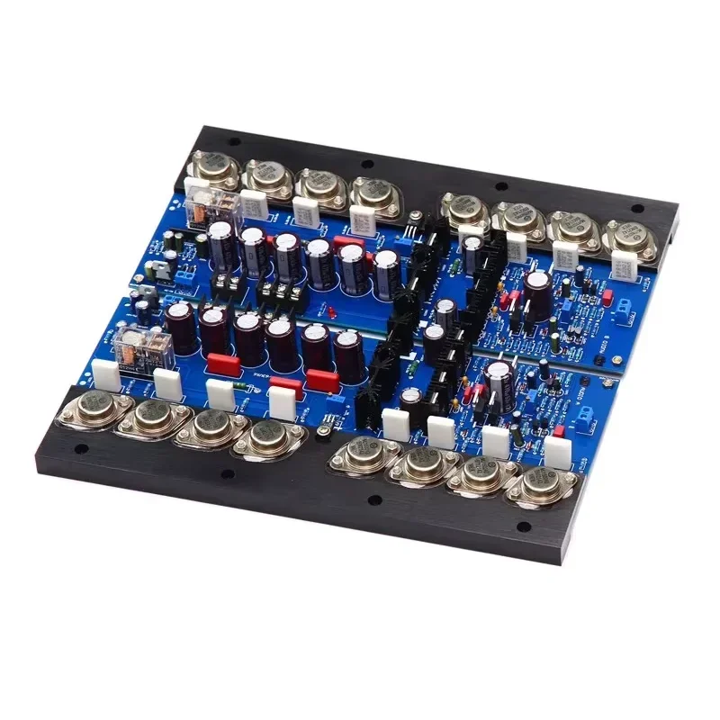 Field Effect IRF9610 IRF610 Push Gold Seal ON MJ15024 MJ15025 Tube 400W *2 2.0 Channel Class AB Stereo Audio Amplifier Board
Field Effect IRF9610 IRF610 Push Gold Seal ON MJ15024 MJ15025 Tube 400W *2 2.0 Channel Class AB Stereo Audio Amplifier Board