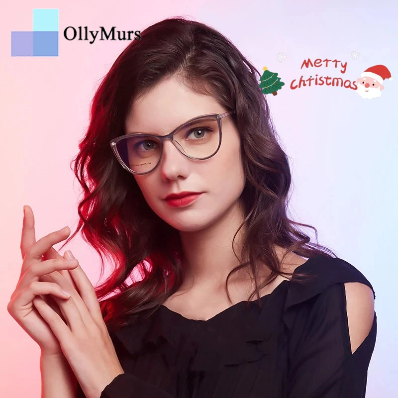 OLLYMURS модные женские очки «кошачий глаз» на заказ ультра светло-голубой свет блокирующий оптический рецепт TR90 оправа для очков
OLLYMURS модные женские очки «кошачий глаз» на заказ ультра светло-голубой свет блокирующий оптический рецепт TR90 оправа для очков