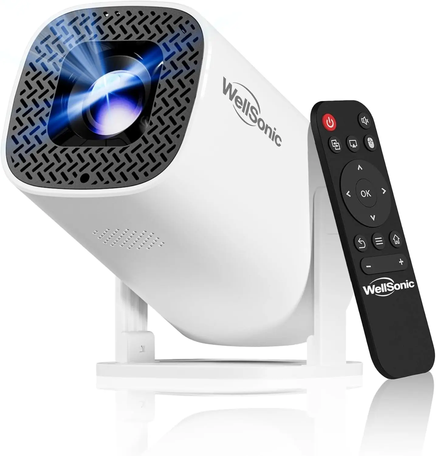 Мини-проектор WiFi Bluetooth, Android 14 Портативный домашний кинотеатр 200 ANSI 4K с автоматической клавиатурой и 270 ° Вращающийся
Мини-проектор WiFi Bluetooth, Android 14 Портативный домашний кинотеатр 200 ANSI 4K с автоматической клавиатурой и 270 ° Вращающийся