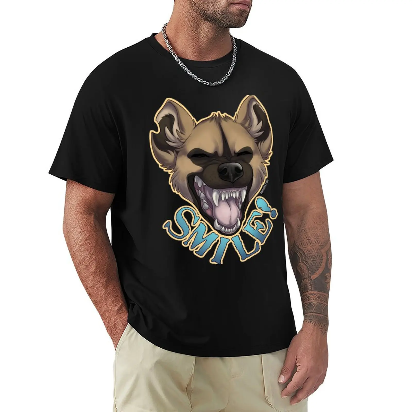 SMILE! Hyena T-Shirt Basic Breathable Solid Color T-Shirt
SMILE! Hyena T-Shirt Basic Breathable Solid Color T-Shirt