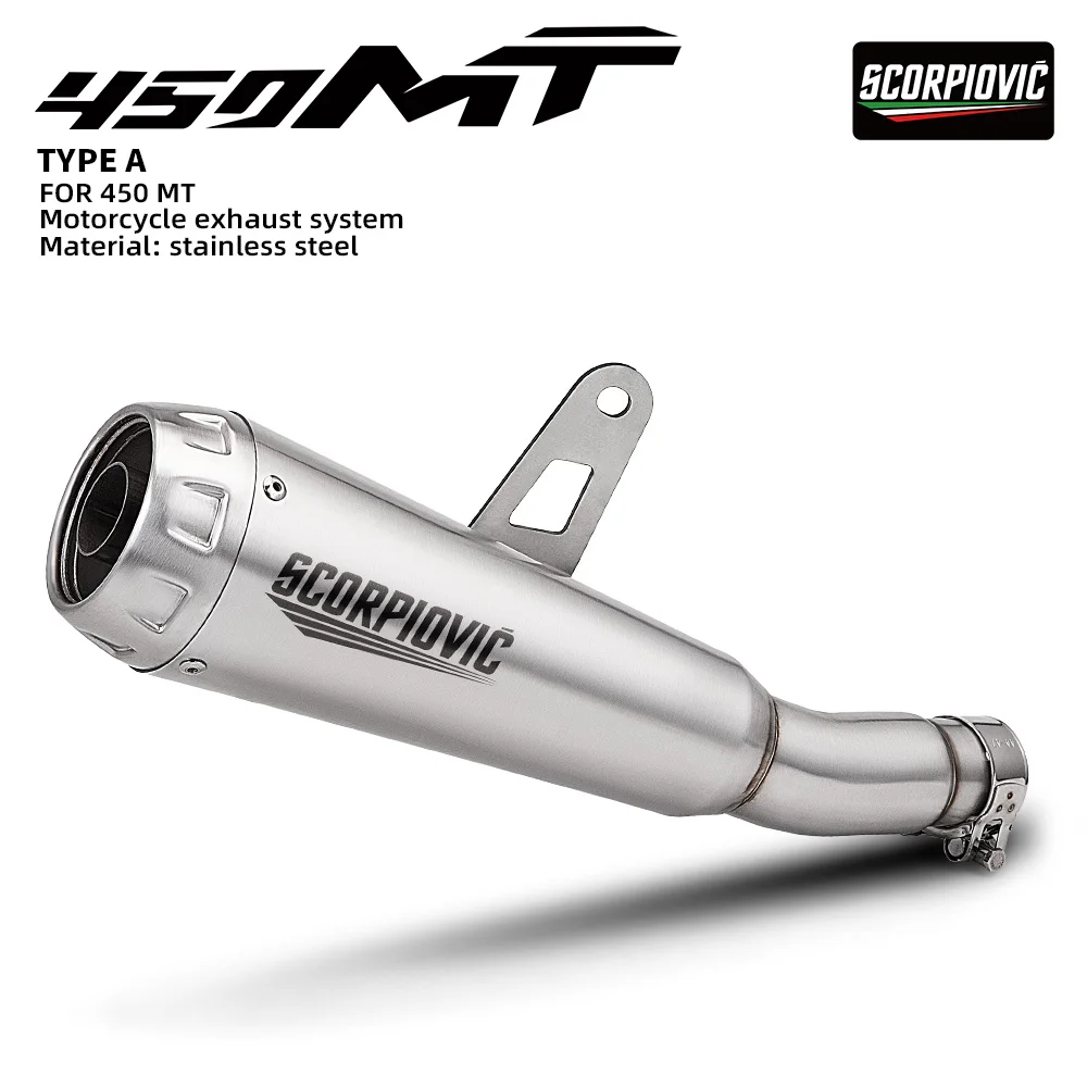 Motorcycle Exhaust Middle Link Pipe With Muffler Moto For 450MT 450 MT IBEX450 IBEX 450 2024 2025 Slip On
Motorcycle Exhaust Middle Link Pipe With Muffler Moto For 450MT 450 MT IBEX450 IBEX 450 2024 2025 Slip On