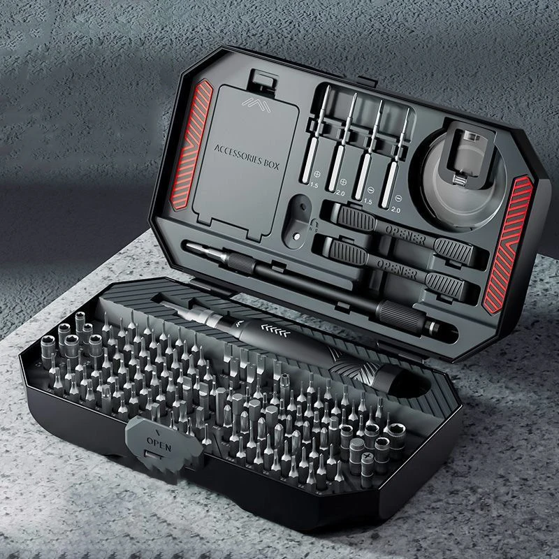 DELIXI 145 In 1 Screwdriver Set Precision Magnetic Screw Driver Bits For Mobile Phone Repair Screwdrive Kit Home DIY Tool
DELIXI 145 In 1 Screwdriver Set Precision Magnetic Screw Driver Bits For Mobile Phone Repair Screwdrive Kit Home DIY Tool