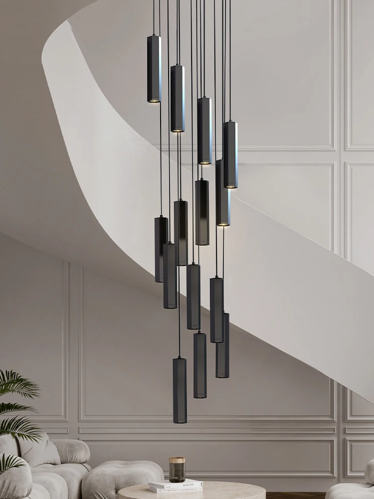 Duplex Villa Staircase Chandeliers, Lighting Suspension Luminaire Design,LED Ceiling Pendant Lights, Loft Hanging Pendant Lamps
Duplex Villa Staircase Chandeliers, Lighting Suspension Luminaire Design,LED Ceiling Pendant Lights, Loft Hanging Pendant Lamps