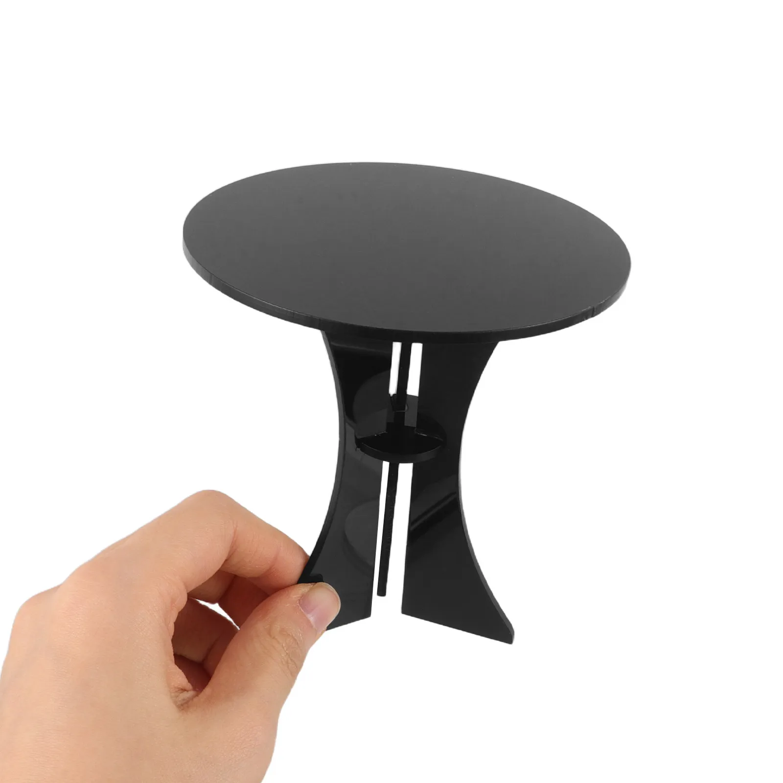 Miniature Acrylic Tea Table for Dollhouse - Compact Round End Table for Craft Scene, Realistic Mini House Furniture Decoration
Miniature Acrylic Tea Table for Dollhouse - Compact Round End Table for Craft Scene, Realistic Mini House Furniture Decoration