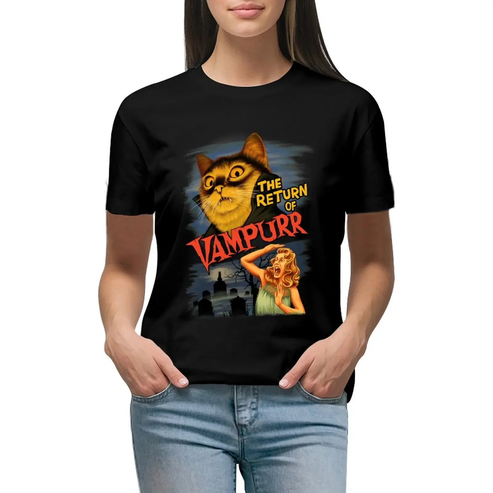 The Return of Vampurr T-Shirt korean fashion vintage customs design your own funnys oversized t shirts for Women
The Return of Vampurr T-Shirt korean fashion vintage customs design your own funnys oversized t shirts for Women