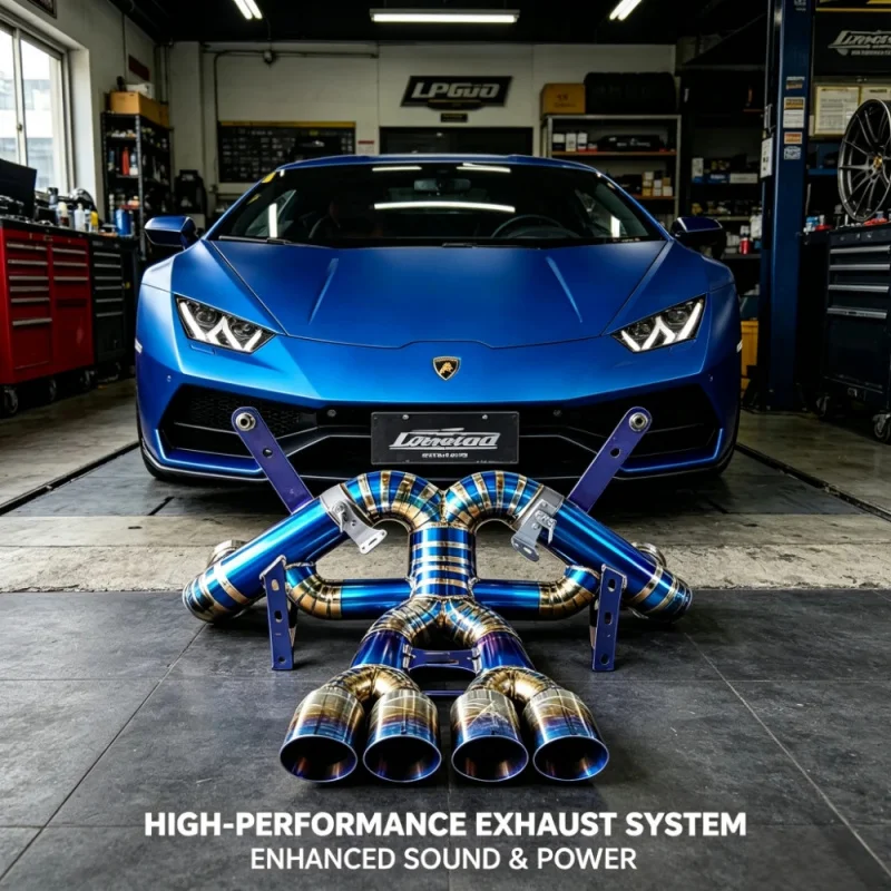 Car Exhaust Catback for lamborghini LP700, LP750, LP720 2012-2018 Titanium Alloy Muffler Performance Exhaust Pipes Sound Upgrade
Car Exhaust Catback for lamborghini LP700, LP750, LP720 2012-2018 Titanium Alloy Muffler Performance Exhaust Pipes Sound Upgrade