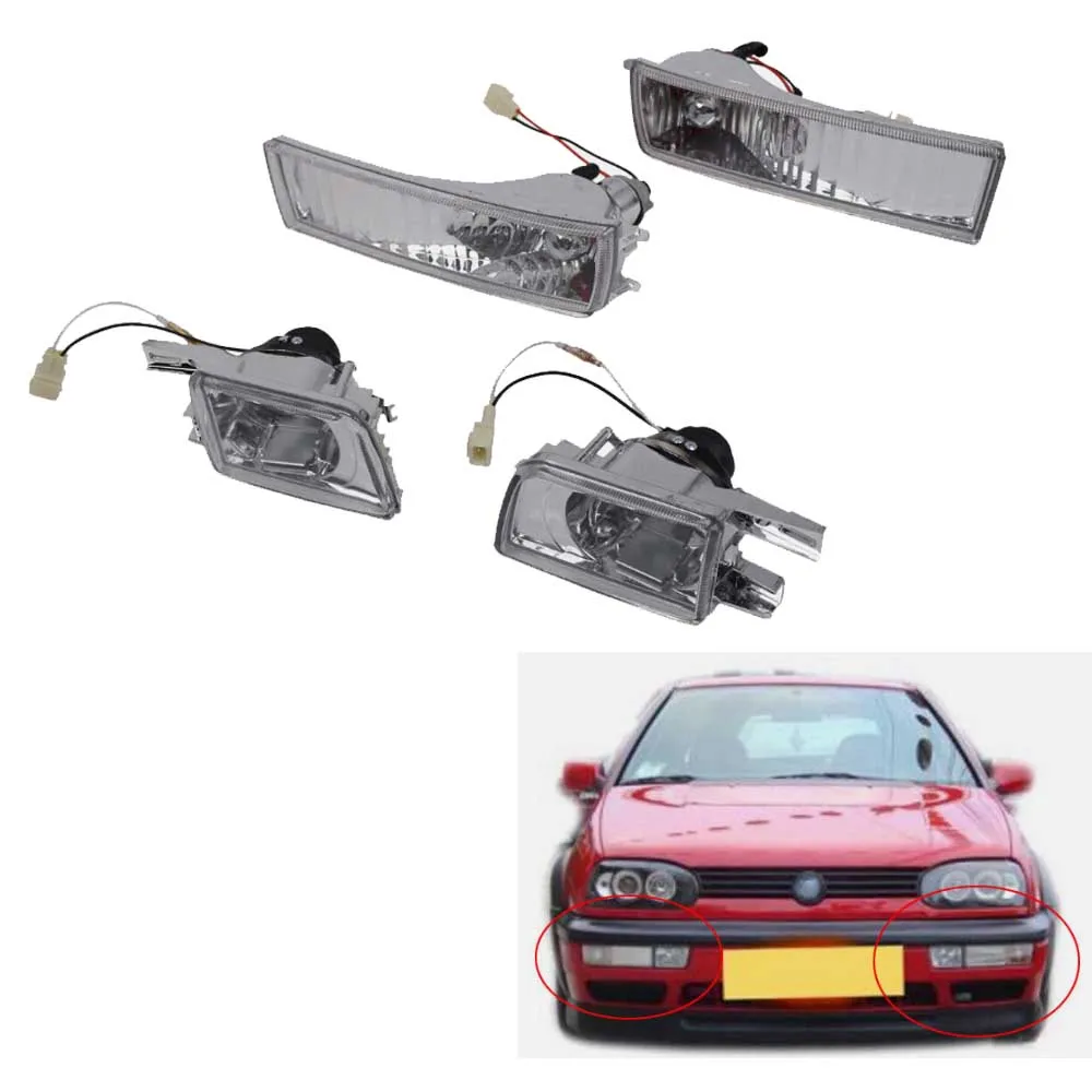 4-дверная противотуманная фара с прозрачными линзами для VW Jetta Golf MK3 93-98 96
4-дверная противотуманная фара с прозрачными линзами для VW Jetta Golf MK3 93-98 96