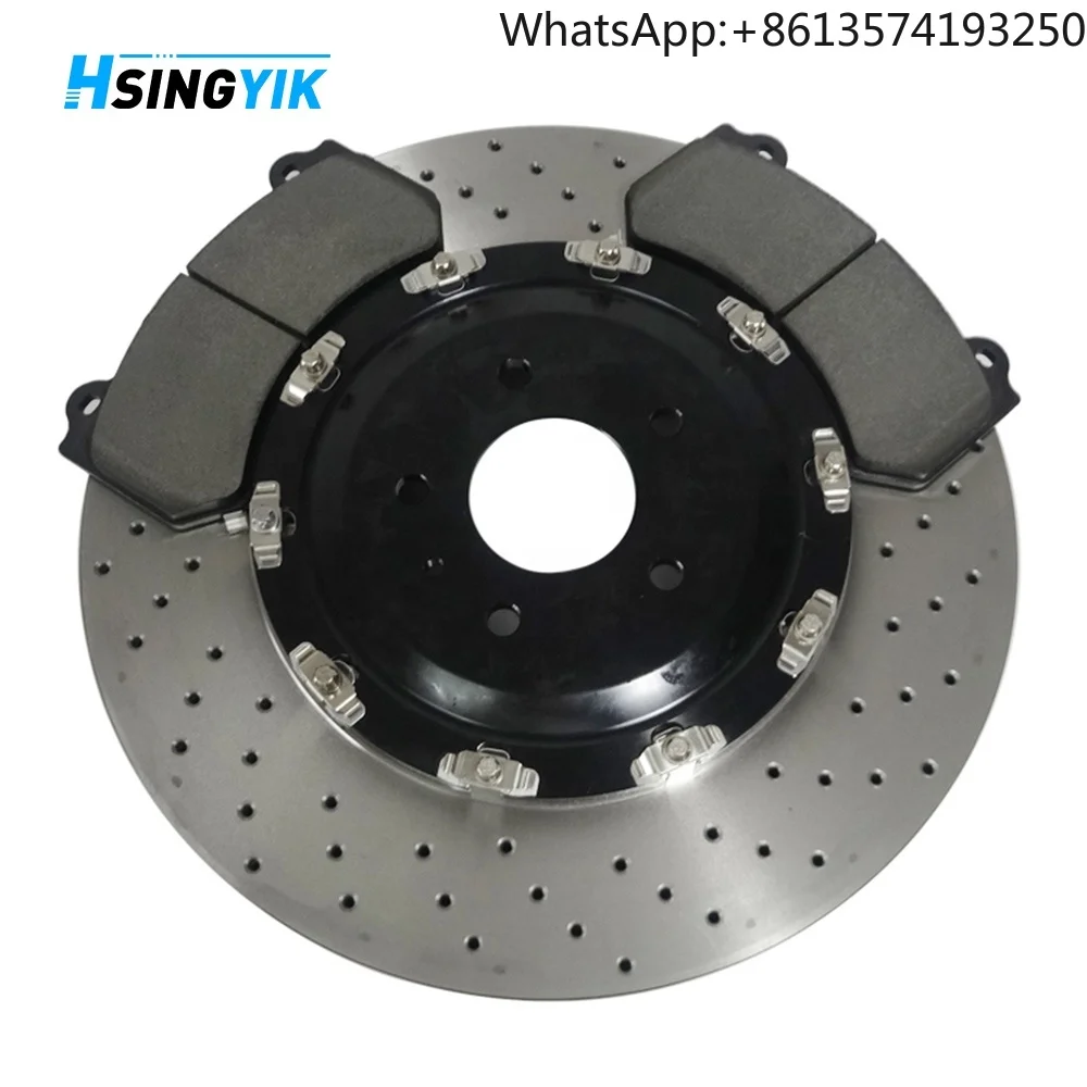 For Hsingyik Rear Drilled Floating Break Disk Rotor for Nissan GTR R35
For Hsingyik Rear Drilled Floating Break Disk Rotor for Nissan GTR R35
