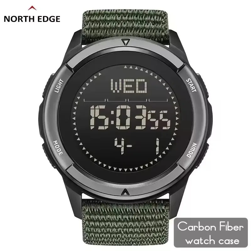 NORTH EDGE ALPS мужские цифровые часы уличные многофункциональные светодиодные водонепроницаемые нейлоновые ремешки мужские электронные часы relógios masculino
NORTH EDGE ALPS мужские цифровые часы уличные многофункциональные светодиодные водонепроницаемые нейлоновые ремешки мужские электронные часы relógios masculino