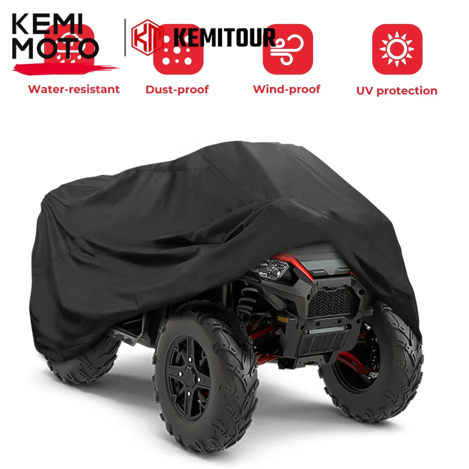 Чехол для квадроцикла KEMIMOTO 100x43x47 дюймов, совместимый с Polaris Sportsman для Grizzly Fourtrax, Can-am, Kawasaki, Suzuki
Чехол для квадроцикла KEMIMOTO 100x43x47 дюймов, совместимый с Polaris Sportsman для Grizzly Fourtrax, Can-am, Kawasaki, Suzuki