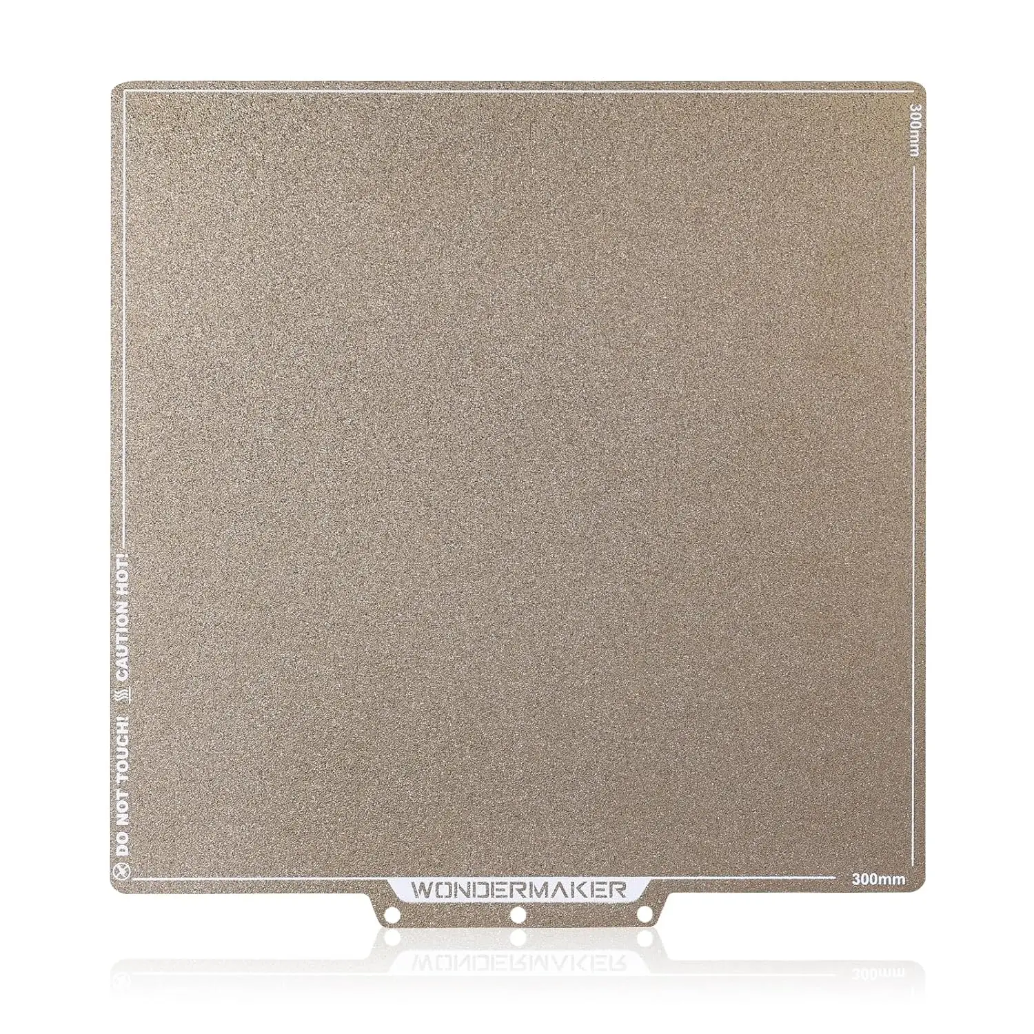 WonderMaker ZR Double Sided PEI Spring Steel,300×300mm Build Plate, Textured PEI Magnetic Flexible Heated Bed, High Flatness PEI
WonderMaker ZR Double Sided PEI Spring Steel,300×300mm Build Plate, Textured PEI Magnetic Flexible Heated Bed, High Flatness PEI