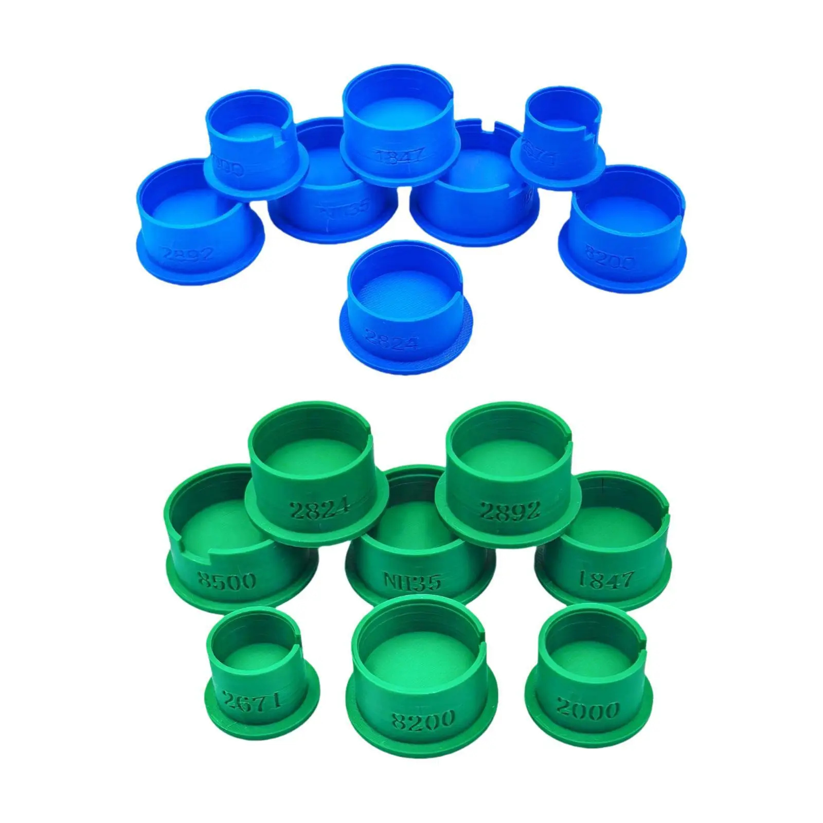 Набор из 8 универсальных оснований для часовых механизмов, аксессуары для мастерской, оборудование для ремонта часов
Набор из 8 универсальных оснований для часовых механизмов, аксессуары для мастерской, оборудование для ремонта часов