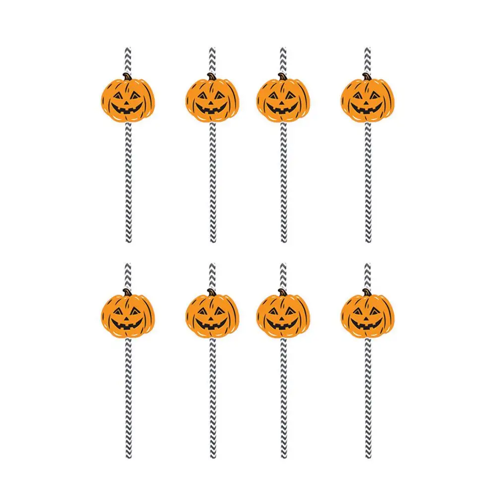 12 Pcs Pumpkin Straws Creative Party Supplies Environment Friendly Paper Drinking Halloween Birthday Kids Tubes
12 Pcs Pumpkin Straws Creative Party Supplies Environment Friendly Paper Drinking Halloween Birthday Kids Tubes