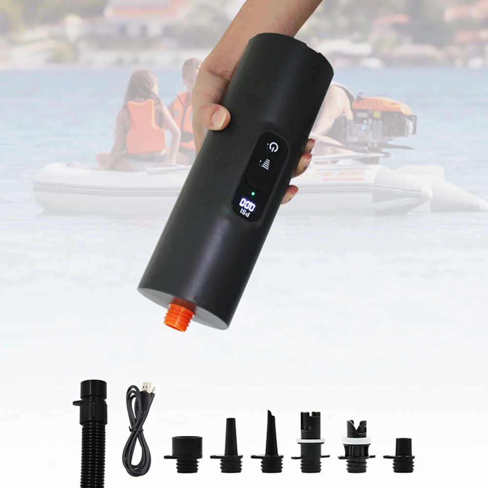 10PSI SUP Boat Inflatable Pump with Auto Shut Off Stand Up Paddle Board Pump Portable Air Compressor for Stand Up Paddle Board
10PSI SUP Boat Inflatable Pump with Auto Shut Off Stand Up Paddle Board Pump Portable Air Compressor for Stand Up Paddle Board