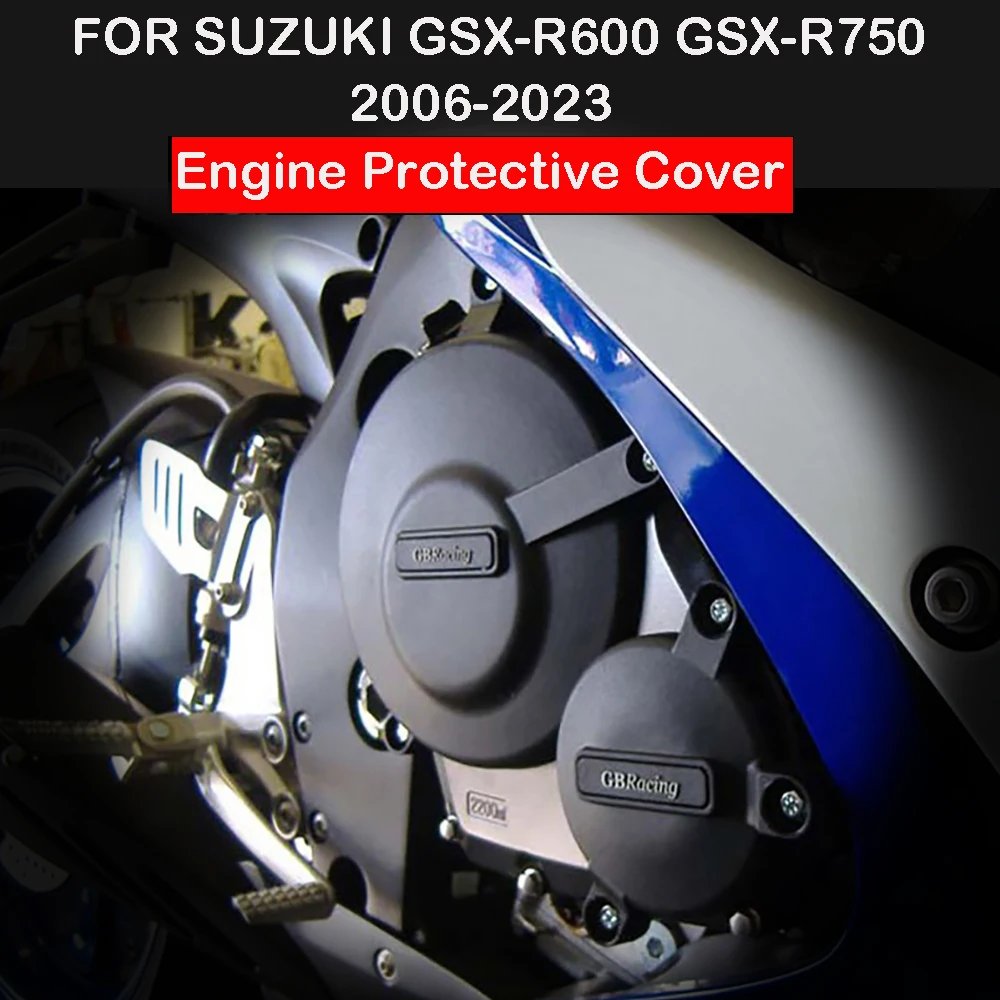 Motorcycles Engine Cover Protector Case For SUZUKI GSX-R600 GSX-R750 GSXR 600 750 2006-2023 K6 K7 K8 K9 L0-L9
Motorcycles Engine Cover Protector Case For SUZUKI GSX-R600 GSX-R750 GSXR 600 750 2006-2023 K6 K7 K8 K9 L0-L9
