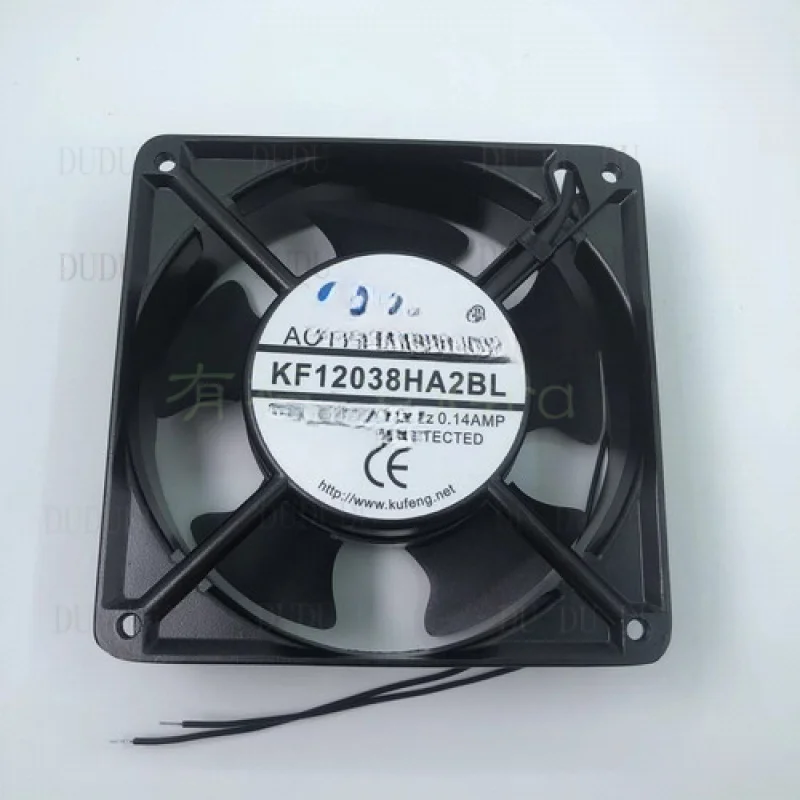 D D FOR KUFENG KF12038HA2BL AC220V-240V 0.14A Metal Cooling Fan
D D FOR KUFENG KF12038HA2BL AC220V-240V 0.14A Metal Cooling Fan