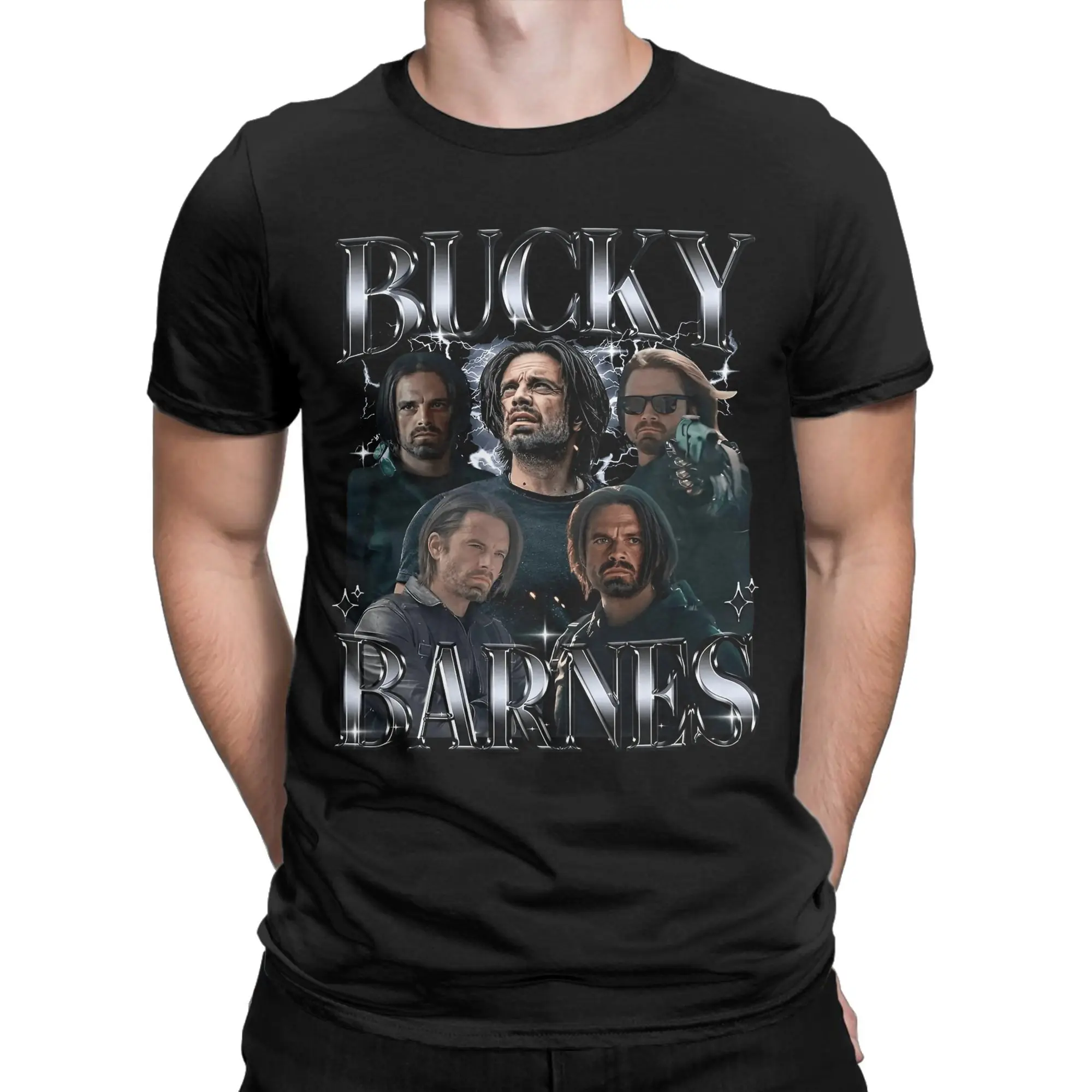 Bucky Barnes T Shirt Men Cotton Humorous T-Shirts Crew Neck Sebastian Stan Tees Short Sleeve Clothes Plus Size
Bucky Barnes T Shirt Men Cotton Humorous T-Shirts Crew Neck Sebastian Stan Tees Short Sleeve Clothes Plus Size