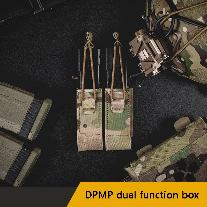 DPMP Function Camouflage Box, Tactical Double Magazine Pouch, Multifunctional MOLLE Accessory Bag, Vest Accessory Bag
DPMP Function Camouflage Box, Tactical Double Magazine Pouch, Multifunctional MOLLE Accessory Bag, Vest Accessory Bag