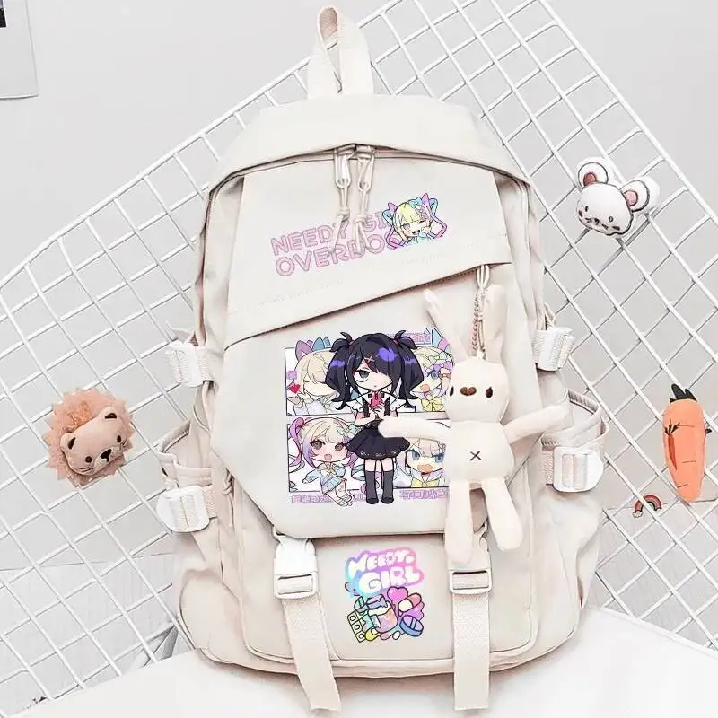 Game NEEDY GIRL OVERDOSE Cosplay Kange Cartoon High Capacity School Bag Shoulder Student Knapsack Pendant Backpack
Game NEEDY GIRL OVERDOSE Cosplay Kange Cartoon High Capacity School Bag Shoulder Student Knapsack Pendant Backpack