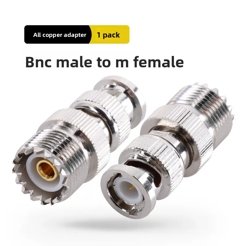 Переходник BNC (штекер) на M (гнездо) с байонетным разъемом для кабеля питания рации
Переходник BNC (штекер) на M (гнездо) с байонетным разъемом для кабеля питания рации