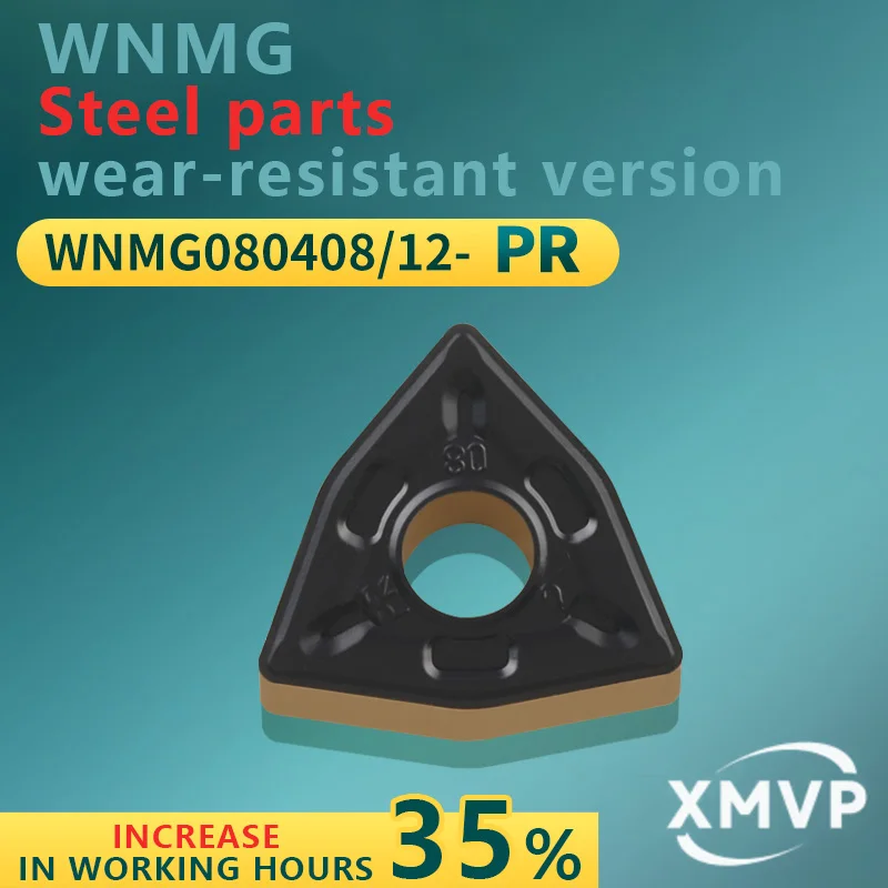 Peach-shaped CNC turning insert WNMG08040812-PR steel wear-resistant grade BP8218 turning tool grain head
Peach-shaped CNC turning insert WNMG08040812-PR steel wear-resistant grade BP8218 turning tool grain head