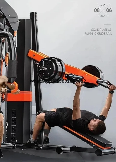 Fitness Equipment Home Multi-Functional All-in-One Set Combination Indoor Home Exercise Strength Comprehensive
Fitness Equipment Home Multi-Functional All-in-One Set Combination Indoor Home Exercise Strength Comprehensive