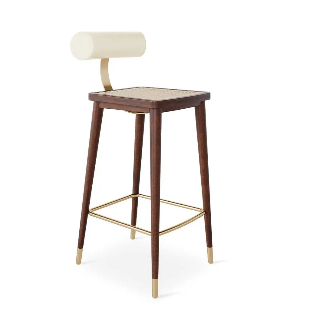 #Antique American Cane Cafe Restaurant bar Chairs Brass Hotel Breakfast Wood Counter Height Stools Luxury bar Stool for Kitchen
#Antique American Cane Cafe Restaurant bar Chairs Brass Hotel Breakfast Wood Counter Height Stools Luxury bar Stool for Kitchen