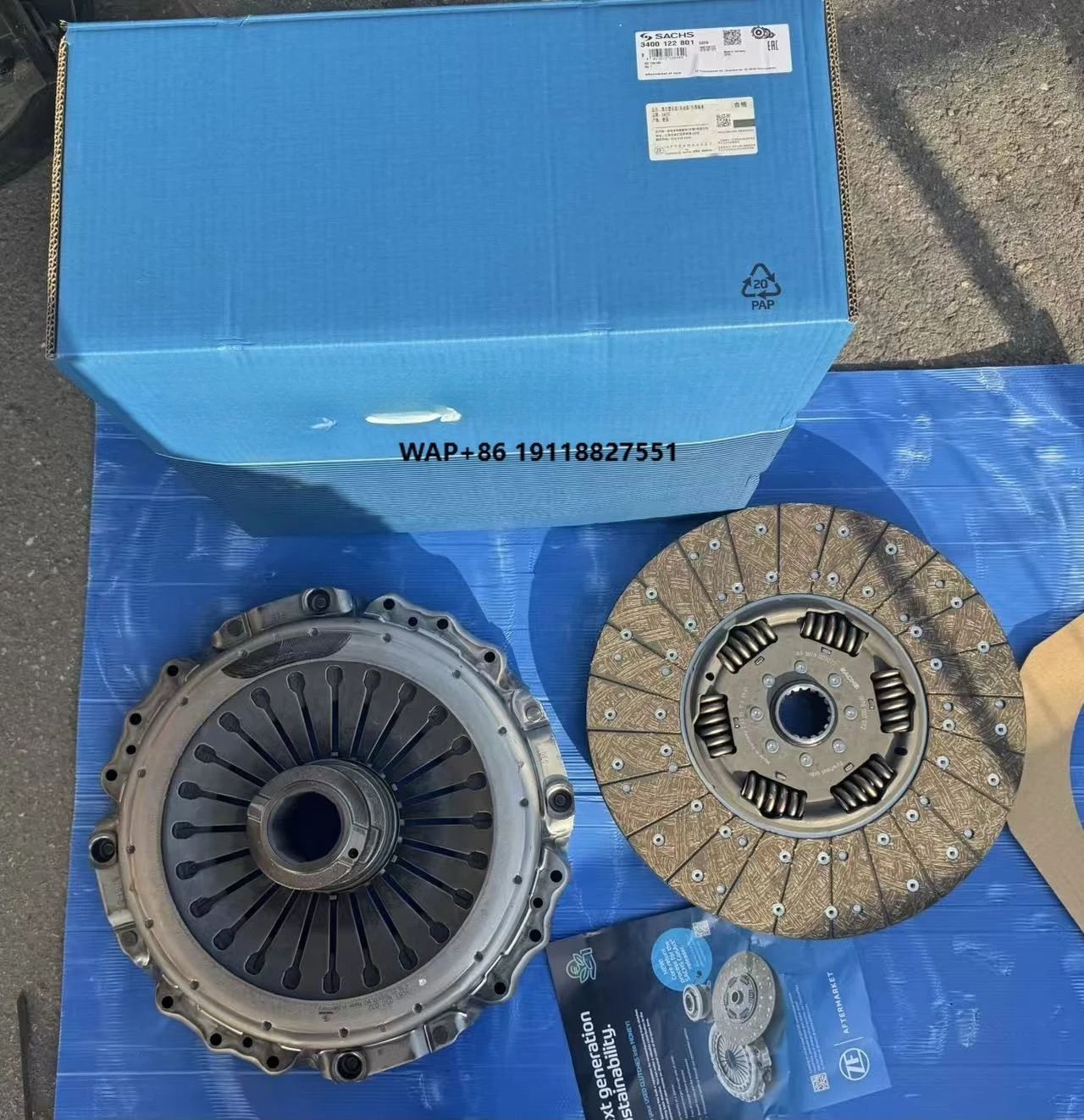 Original BENZ Transimission System 430mm 18T Clutch Disc Plate 3400122801 0012509701Clutch Kit for
Original BENZ Transimission System 430mm 18T Clutch Disc Plate 3400122801 0012509701Clutch Kit for