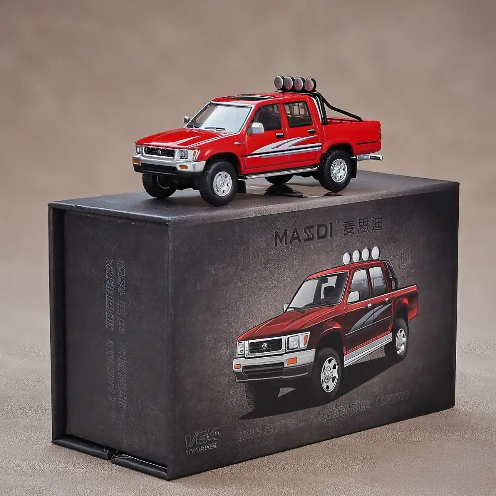Masdi 1:64 HiLux Picku Alloy Car Diecasts & Toy Vehicles Car Model Miniature Scale Model Car For Children
Masdi 1:64 HiLux Picku Alloy Car Diecasts & Toy Vehicles Car Model Miniature Scale Model Car For Children