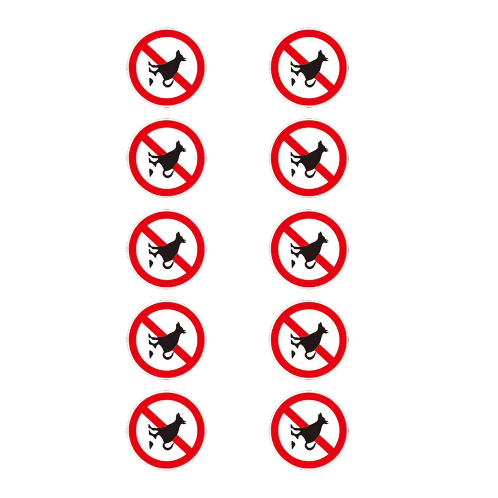 10pcs Waterproof Decal Stickers No Pet Pooping Sign Funny Prohibitory Traffic Safety Marker For Indoor Outdoor Use On Cars
10pcs Waterproof Decal Stickers No Pet Pooping Sign Funny Prohibitory Traffic Safety Marker For Indoor Outdoor Use On Cars