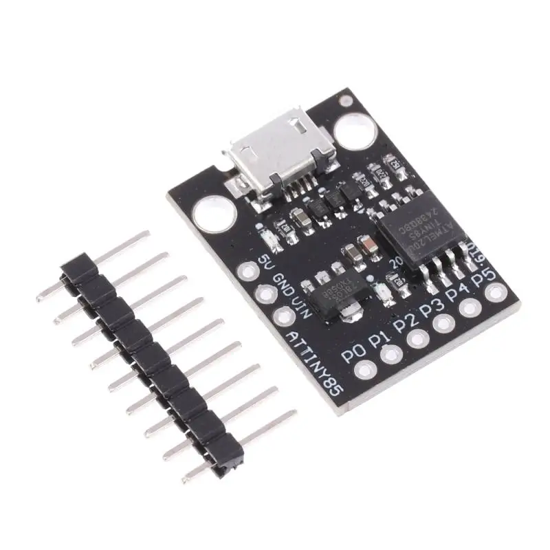 ATTINY Black TINY85 Digispark Kickstarter Micro TYPE-C Development Board ATTINY85 Module For Arduino IIC I2C USB ATTINY45
ATTINY Black TINY85 Digispark Kickstarter Micro TYPE-C Development Board ATTINY85 Module For Arduino IIC I2C USB ATTINY45