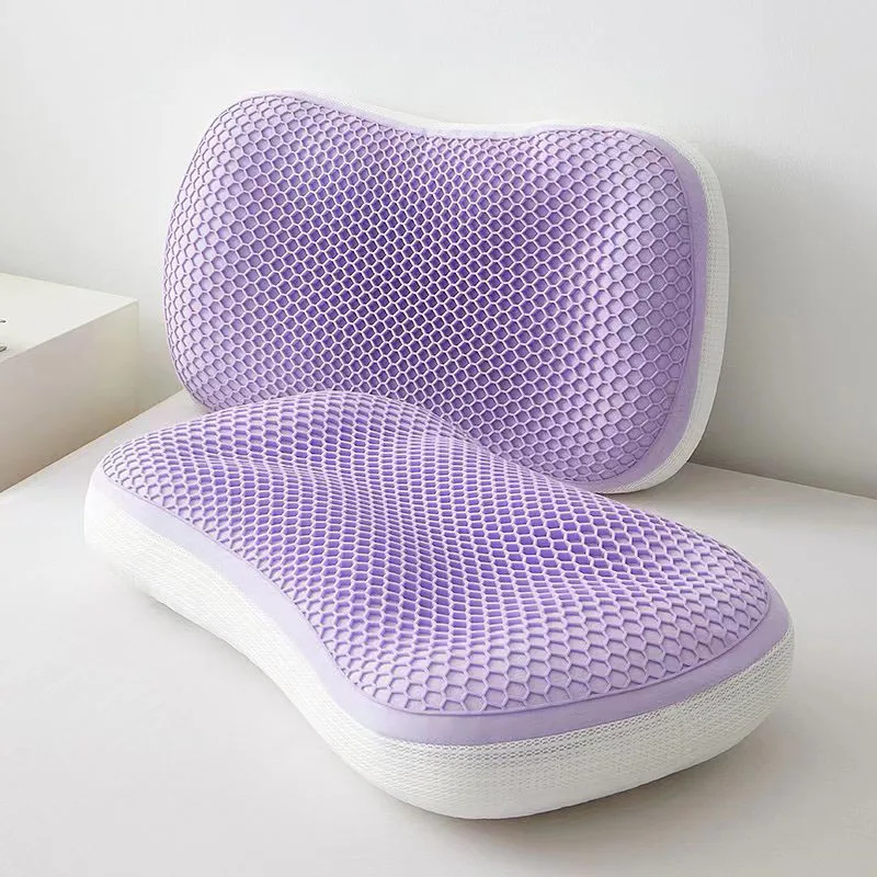 TPE Pectin Cool Feel Pillow for Summer Honeycomb Cooling Pillow Soft Fresh and Breathable Pillows Both Sides Can Be Used Health
TPE Pectin Cool Feel Pillow for Summer Honeycomb Cooling Pillow Soft Fresh and Breathable Pillows Both Sides Can Be Used Health