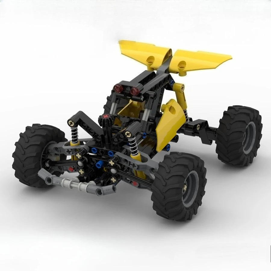 MOC Beach Buggy Small Building Block with Shock Absorber Springs Off-Road Cars Assembly Collectible Model Bricks Toys Boys Gifts
MOC Beach Buggy Small Building Block with Shock Absorber Springs Off-Road Cars Assembly Collectible Model Bricks Toys Boys Gifts