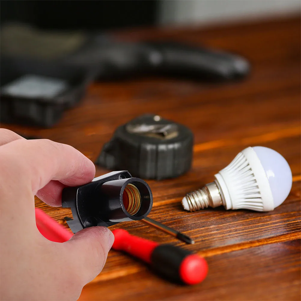 2pcs E12 Lamp Holder Black Surface Mounted Narrow Wall Design Versatile Use Safe LED Lamp Accessories Socket Replacement Light
2pcs E12 Lamp Holder Black Surface Mounted Narrow Wall Design Versatile Use Safe LED Lamp Accessories Socket Replacement Light