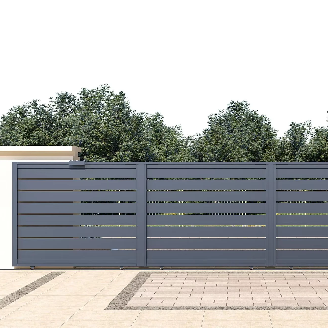 Aluminum Alloy Pedestrian Gate Bronze Cantilever Sliding GateCustomizable
Aluminum Alloy Pedestrian Gate Bronze Cantilever Sliding GateCustomizable