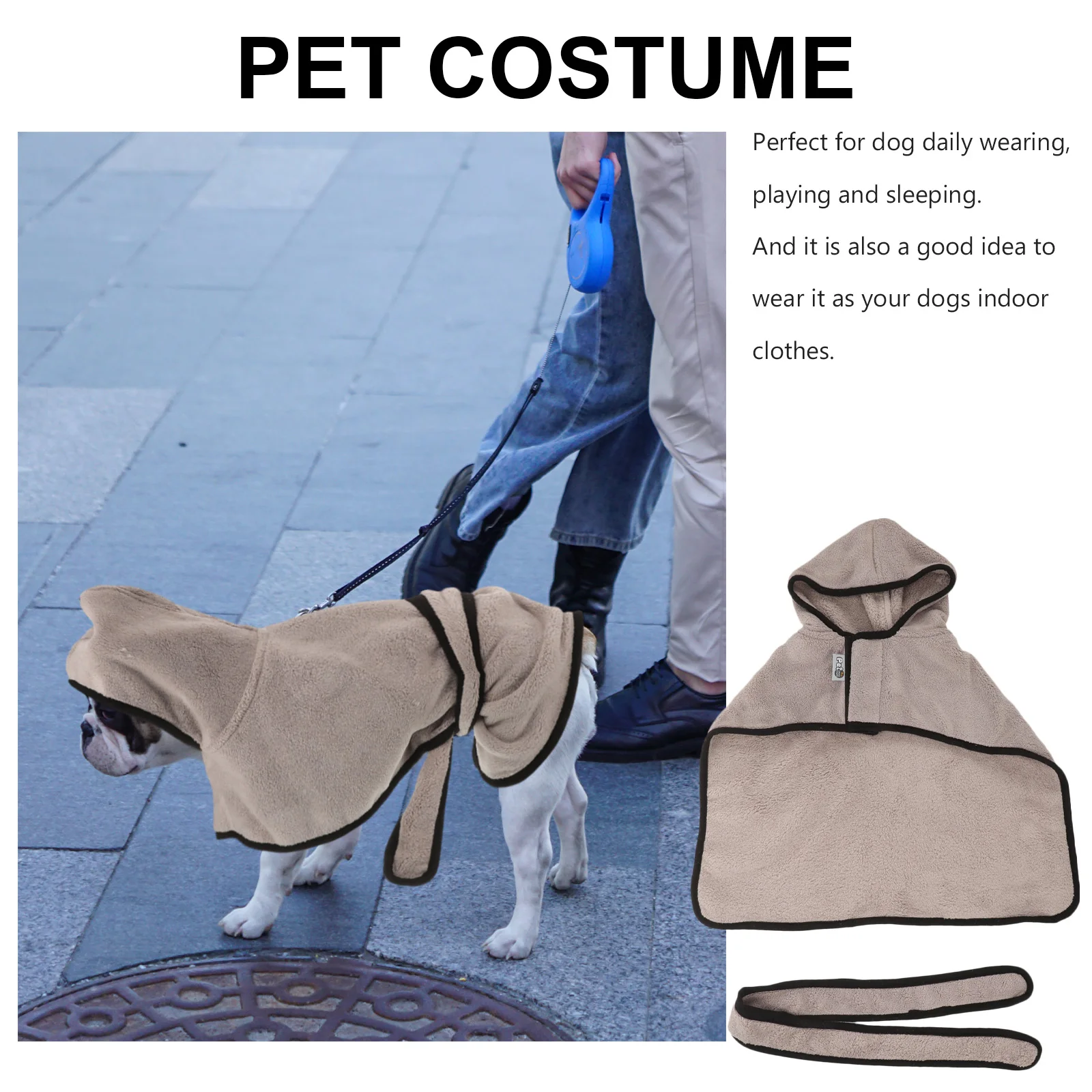 1 Set Of Dog Bathrobe Polyester Pet Clothes Small Puppy Robe Comfortable Water Absorbent For Daily Wear After Bath Pet Supplies
1 Set Of Dog Bathrobe Polyester Pet Clothes Small Puppy Robe Comfortable Water Absorbent For Daily Wear After Bath Pet Supplies