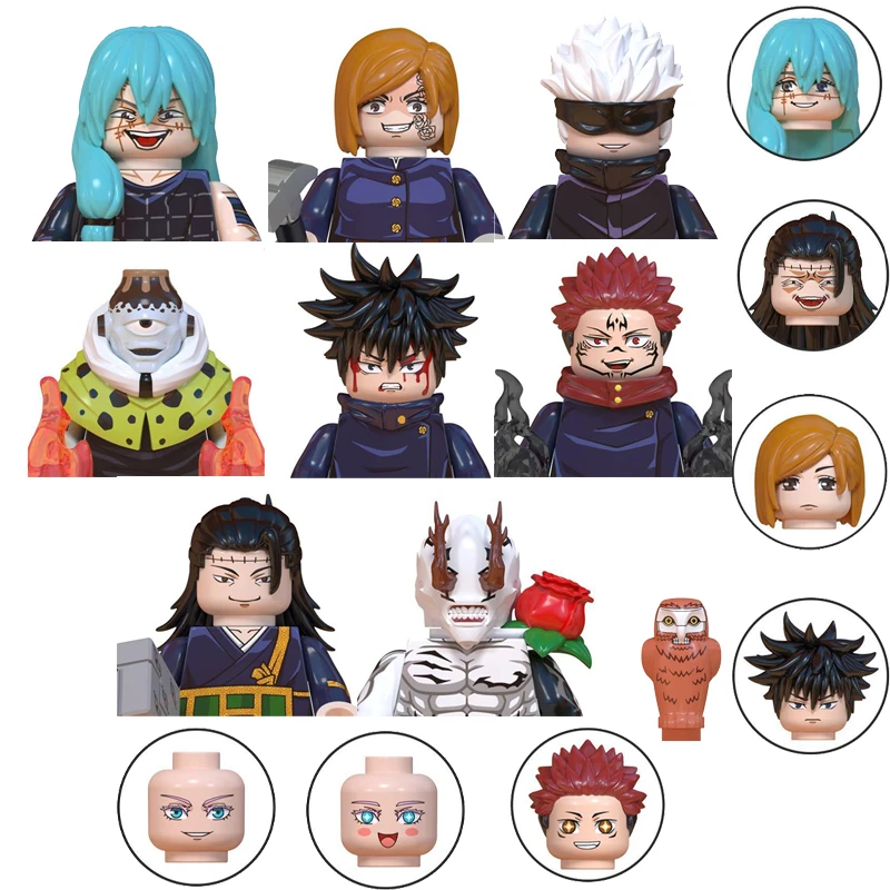 Коллекционная фигурка-конструктор «Магическая битва» (Jujutsu Kaisen) в стиле японского аниме, для декора рабочего стола/компьютерного шкафа, подарок на день рождения
Коллекционная фигурка-конструктор «Магическая битва» (Jujutsu Kaisen) в стиле японского аниме, для декора рабочего стола/компьютерного шкафа, подарок на день рождения