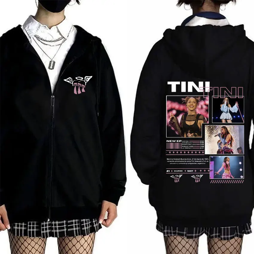TINI TINI 2025 Zipper Hoodie Men Women Casual Fashion Trend Zip Up Jacket Unisex Aesthetic Oversized Cotton Zip Up Sweatshirt
TINI TINI 2025 Zipper Hoodie Men Women Casual Fashion Trend Zip Up Jacket Unisex Aesthetic Oversized Cotton Zip Up Sweatshirt