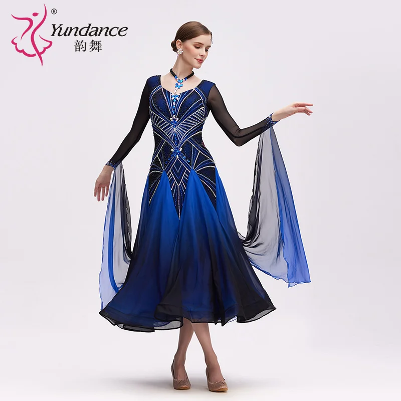 B-24162 Custom New Arrivals Ballroom Long Dance Competition Dress Rhinestone Women's Ballroom Dance Dress
B-24162 Custom New Arrivals Ballroom Long Dance Competition Dress Rhinestone Women's Ballroom Dance Dress