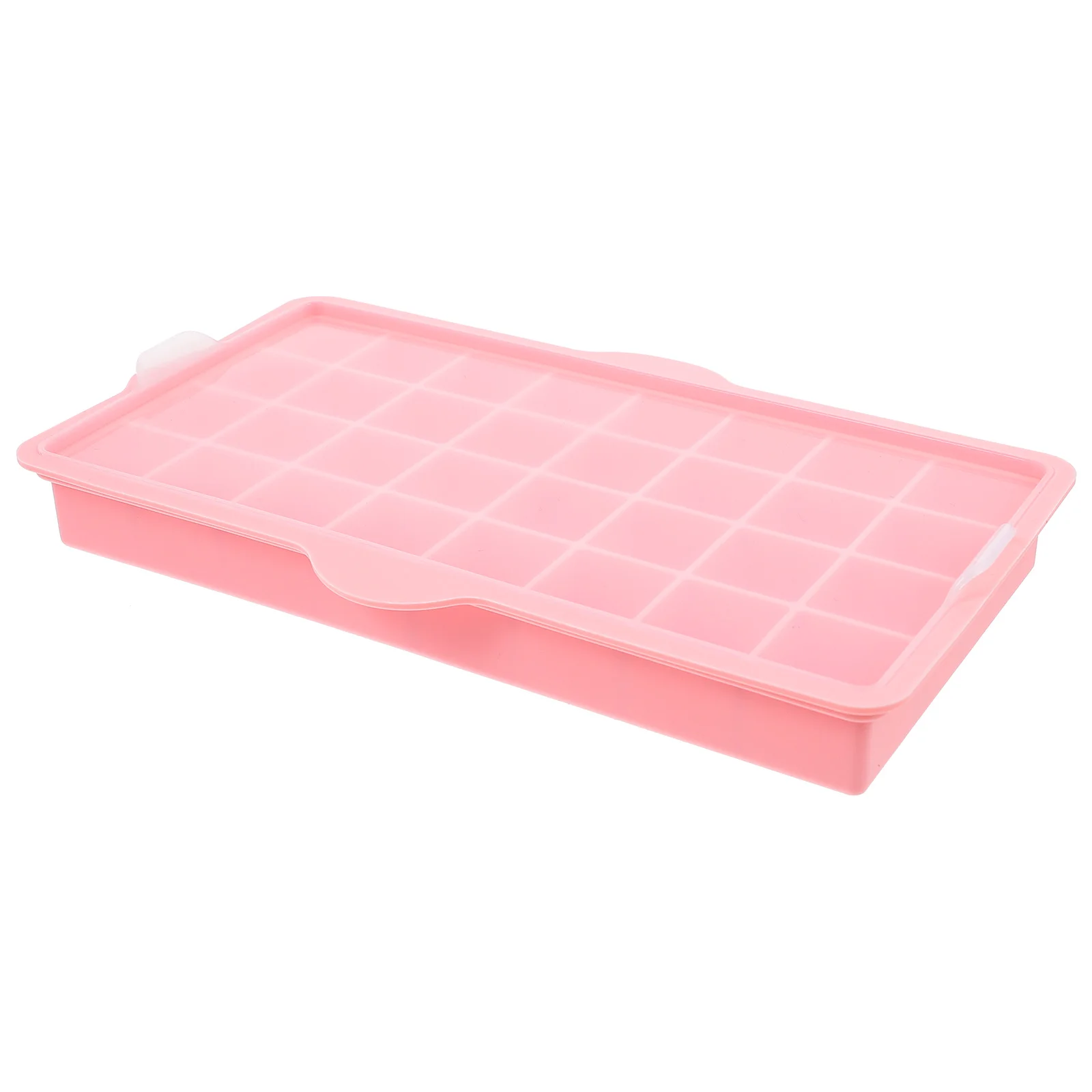 Rectangle Ice 32 Cubes Pink Silicone Tray Cover Freezer Kitchen Beverage Cube Maker Ice Mold With Cover Refrigerator
Rectangle Ice 32 Cubes Pink Silicone Tray Cover Freezer Kitchen Beverage Cube Maker Ice Mold With Cover Refrigerator