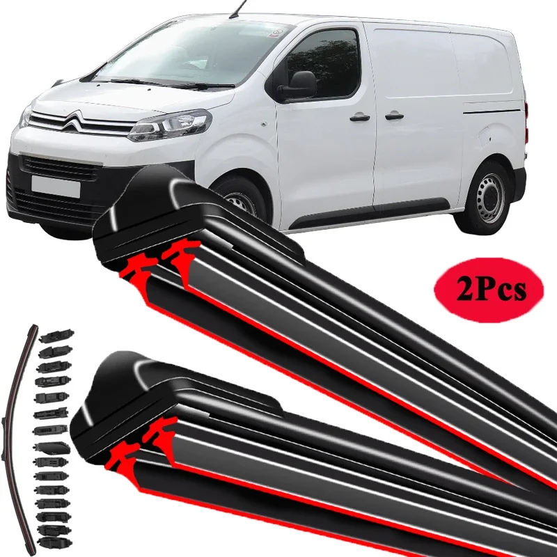 For Citroen Jumpy Dispatch Combi Spacetourer Camper 9 Seater XS XL 2006 2007 2008 2017 2018 Car Brushes Windshield Wiper
For Citroen Jumpy Dispatch Combi Spacetourer Camper 9 Seater XS XL 2006 2007 2008 2017 2018 Car Brushes Windshield Wiper