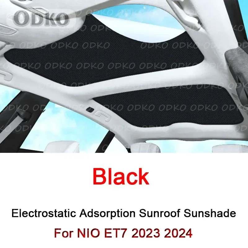 Car Electrostatic Adsorption Sunroof Sunshade Cover For NIO ET7 2023 2024 2025 Heat Insulation Skylight Sticker Auto Accessories
Car Electrostatic Adsorption Sunroof Sunshade Cover For NIO ET7 2023 2024 2025 Heat Insulation Skylight Sticker Auto Accessories