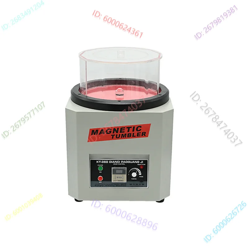 KT-360 Magnetic Tumbler Polishing Machine Mini Magnetic Jewelry Polisher Tumbler Jewelry Tools
KT-360 Magnetic Tumbler Polishing Machine Mini Magnetic Jewelry Polisher Tumbler Jewelry Tools