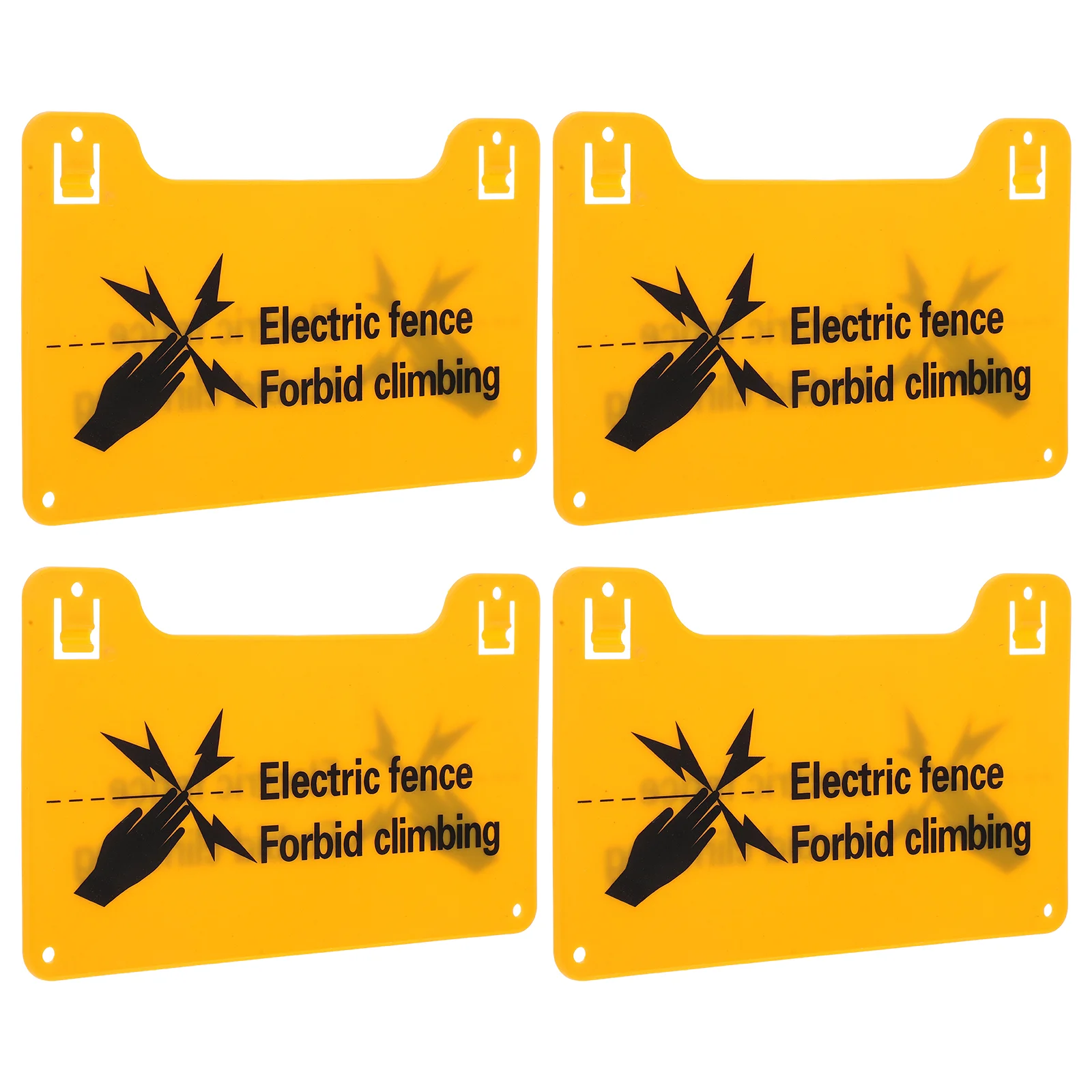 4pcs Electric Fence Hazard Signs High Voltage Warning Labels Electric Fence Caution Signs High Voltage Danger Notice for Farm an
4pcs Electric Fence Hazard Signs High Voltage Warning Labels Electric Fence Caution Signs High Voltage Danger Notice for Farm an