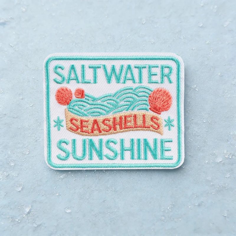 1pc sea shell sun embroidery patch, iron-on and sewing dual-use travel patch for DIY gifts, suitable for clothes, bags, and hat
1pc sea shell sun embroidery patch, iron-on and sewing dual-use travel patch for DIY gifts, suitable for clothes, bags, and hat