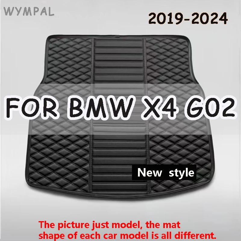 Коврик в багажник автомобиля для BMW X4 G02 2019 2020 2021 2022 2023 2024, водонепроницаемый коврик с высокой стороны, коврик для багажника, автомобильные аксессуары
Коврик в багажник автомобиля для BMW X4 G02 2019 2020 2021 2022 2023 2024, водонепроницаемый коврик с высокой стороны, коврик для багажника, автомобильные аксессуары